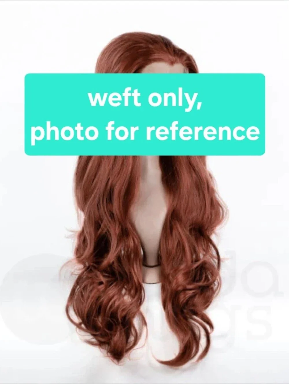 Arda Wigs - Short Weft in Dark Copper Red (SWE-CL068)